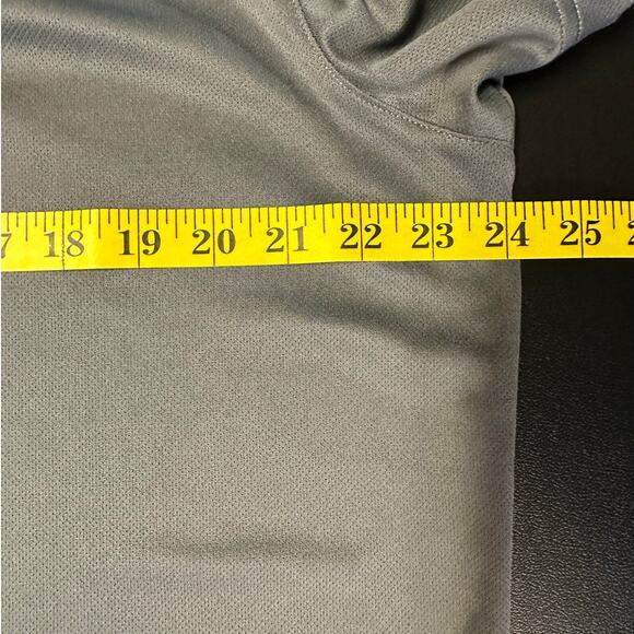 Spyder Gray Performance Wear Golf Polo Size XL Short Sleeve Embroidered Logo - Picture 9 of 10